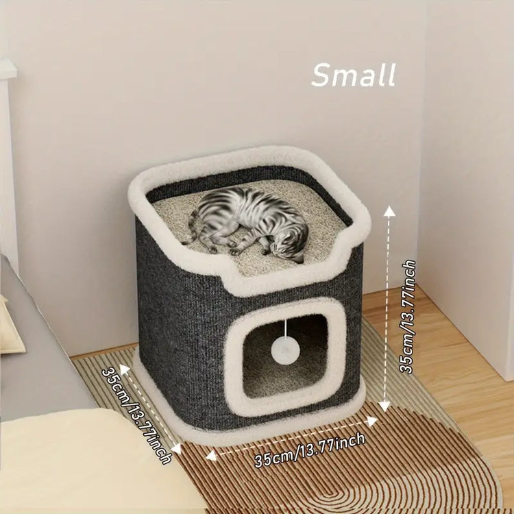 Multi-Level Cat Villa