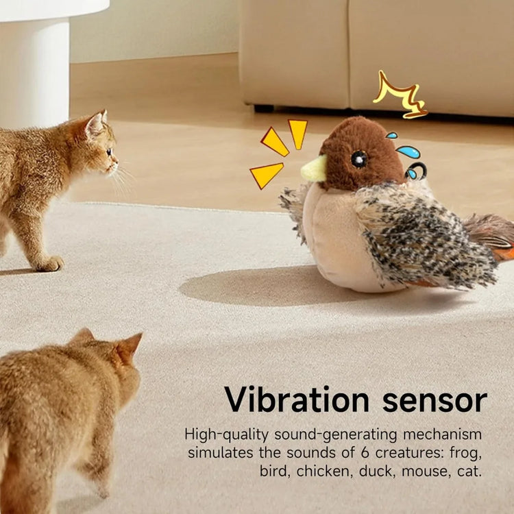 Flapping Bird Cat Toy