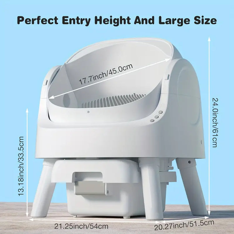 WhiskerWave Smart Self-Cleaning Litte