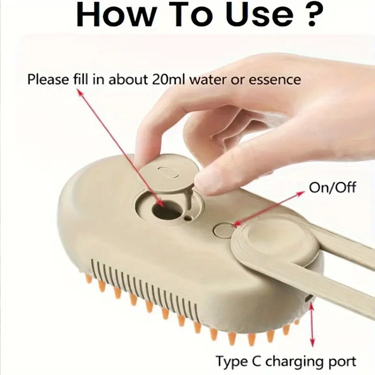 Soft Tooth Massage Comb for Cats